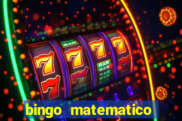 bingo matematico para ensino medio